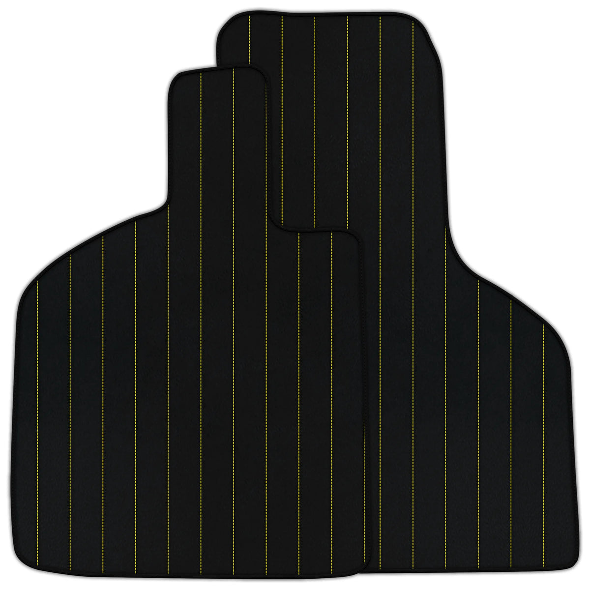 Customizable Leather Floor Mats with Line Pattern for Lamborghini Huracan STO (2021-2024)