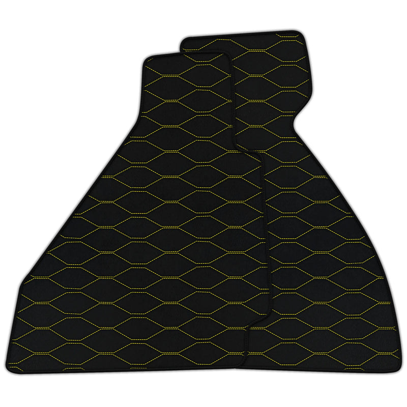 Tappetini in pelle personalizzabili con motivo Viper Hex per