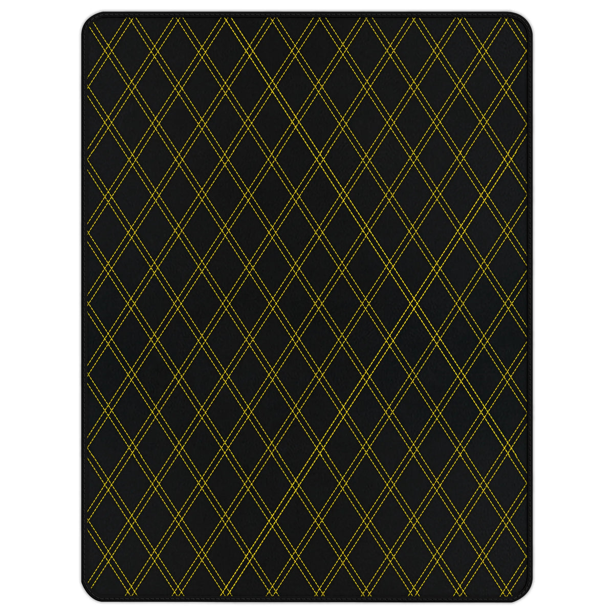 Customizable Leather Trunk Floor Mats with Double Diamond Pattern for Ferrari 488 Spider (2016-2022)