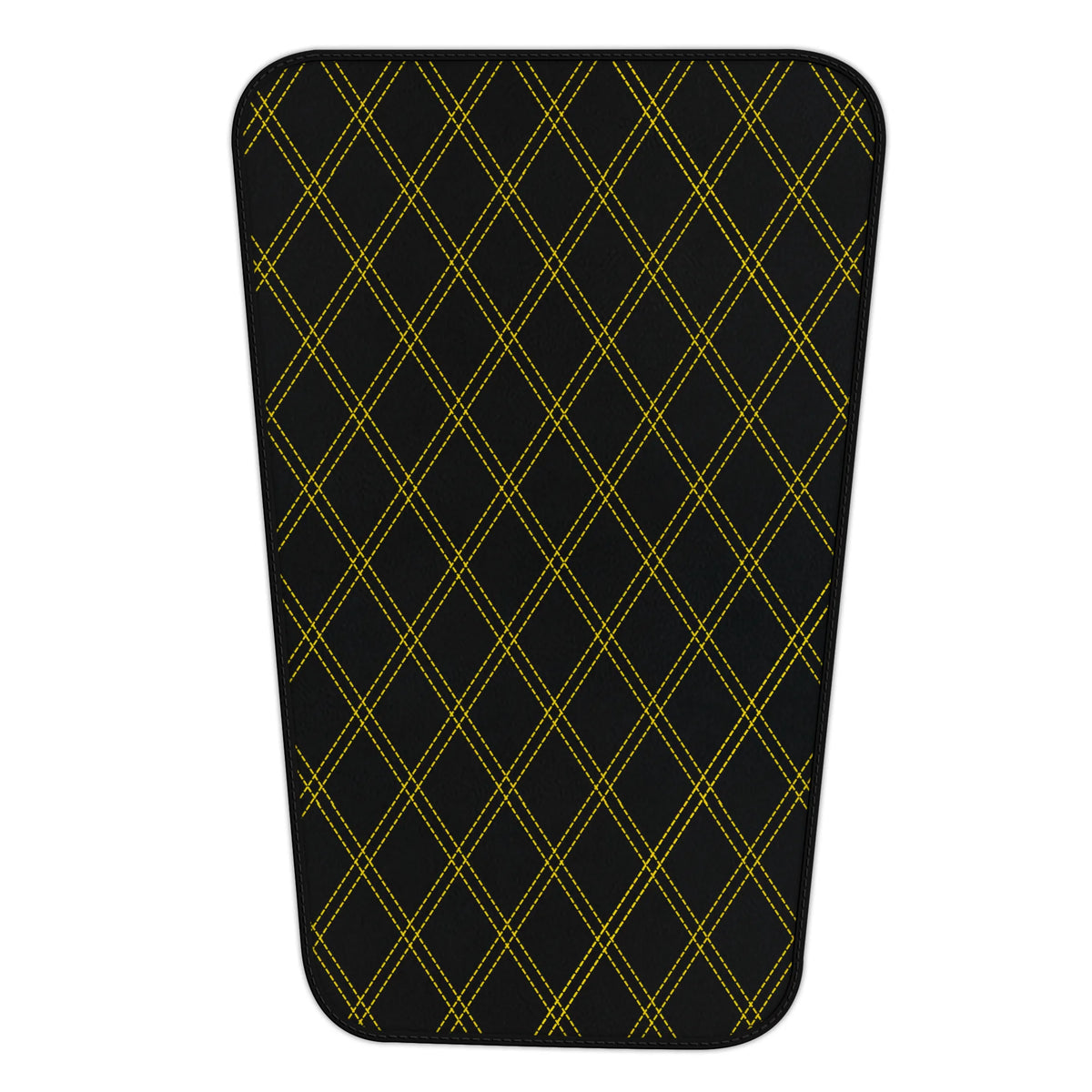 Customizable Leather Trunk Floor Mats with Double Diamond Pattern for Ferrari F8 Spider (2019-2023)