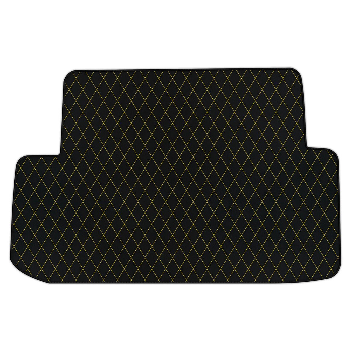 Customizable Leather Trunk Floor Mats with Single Diamond Stich Pattern for Ferrari California (2008-2014)