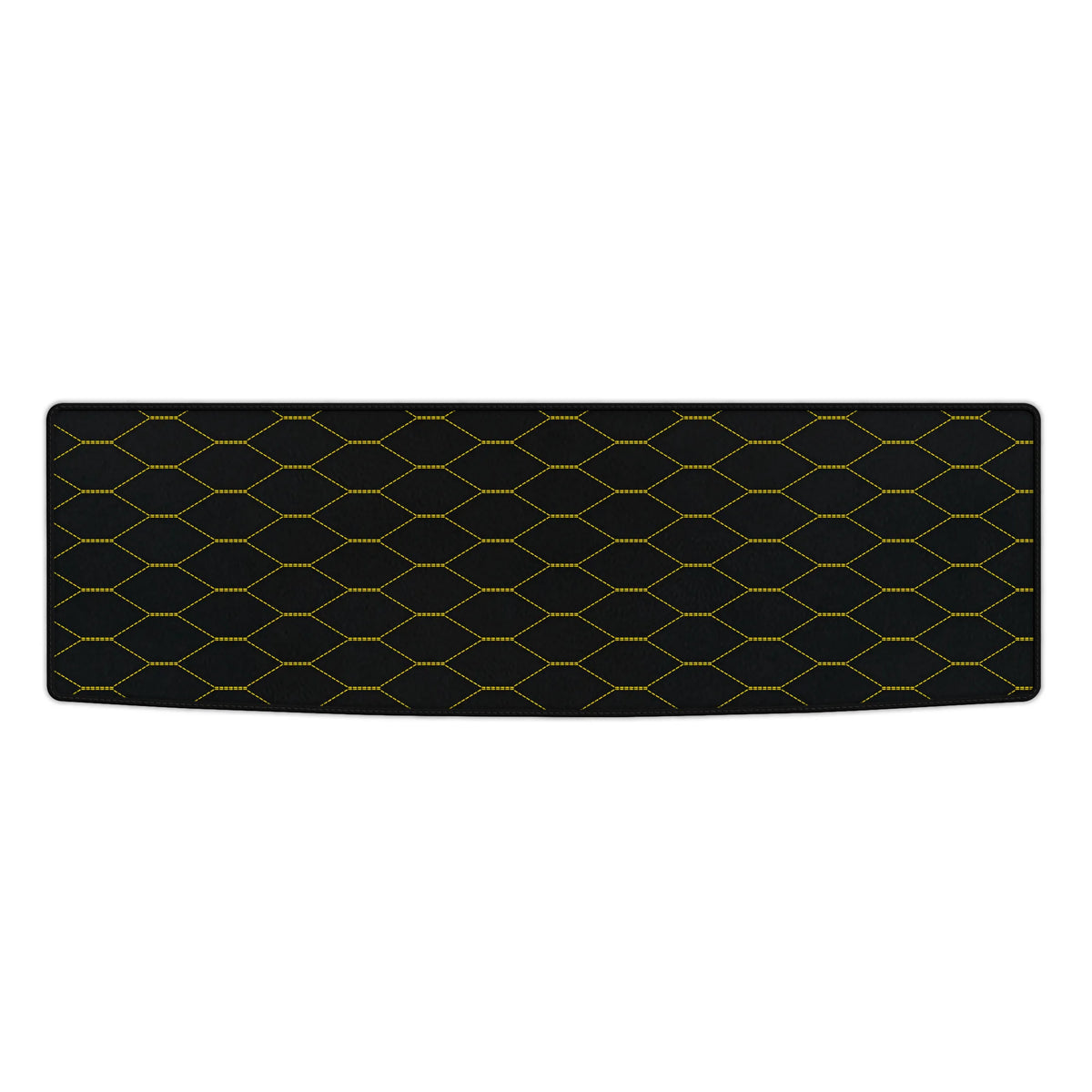 Customizable Leather Trunk Floor Mats with Viper Hex Pattern for Ferrari GTC4 Lusso (2016-2023)