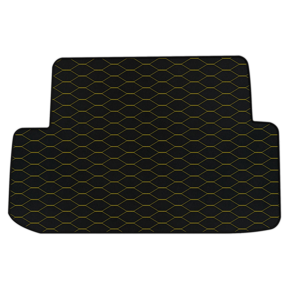 Customizable Leather Trunk Floor Mats with Viper Hex Stich Pattern for Ferrari California (2008-2014)