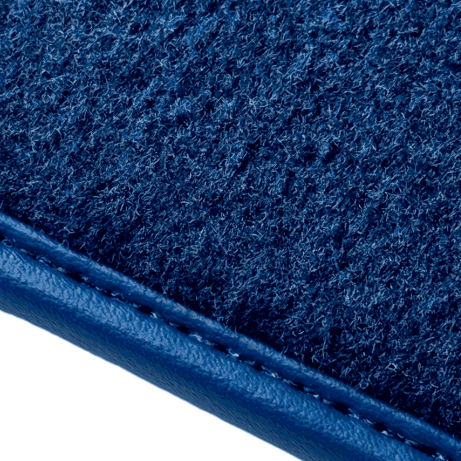 Dark Blue Floor Mats for Porsche 718 Boxster (2016-2023) - AutoWin