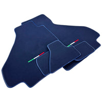 Dark Blue Floor Mats For Ferrari 512 TR 1992-1994 - AutoWin
