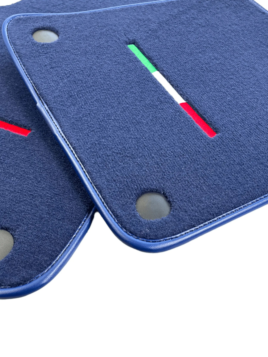 Tapis de sol bleu foncé pour Ferrari 599 Coupe 2006-2012 Édition Italienne - AutoWin