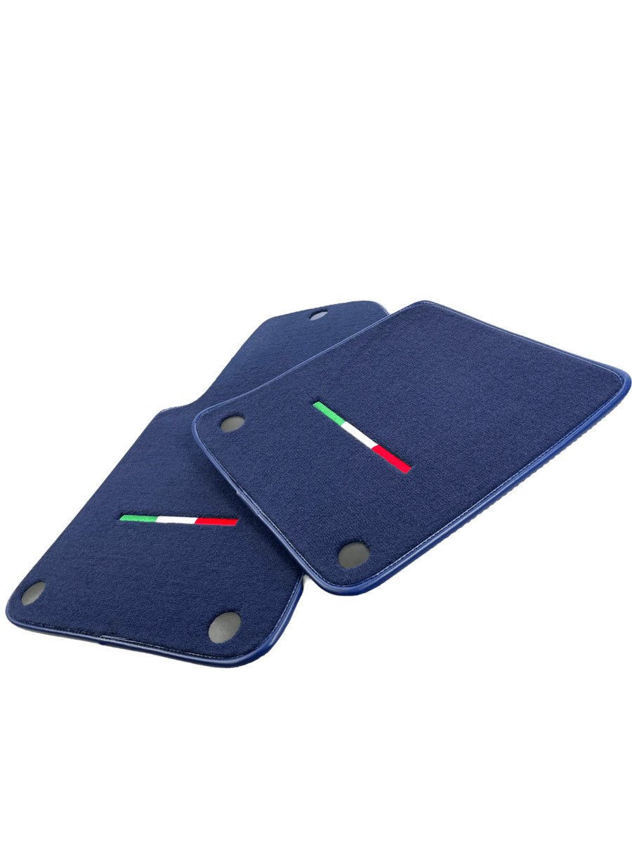 Tapis de sol bleu foncé pour Ferrari 599 Coupe 2006-2012 Édition Italienne - AutoWin
