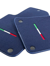 Tapis de sol bleu foncé pour Ferrari 599 Coupe 2006-2012 Édition Italienne - AutoWin