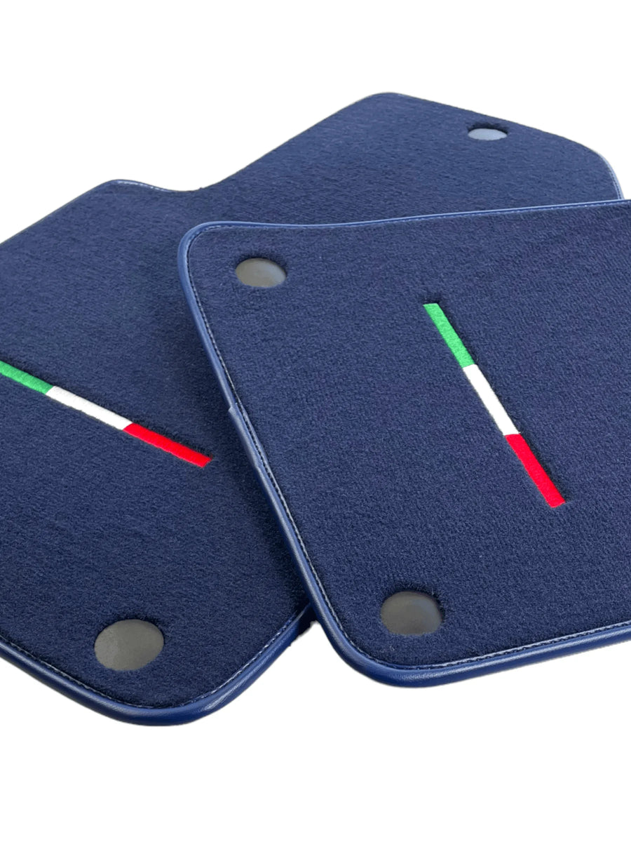 Tapis de sol bleu foncé pour Ferrari 599 Coupe 2006-2012 Édition Italienne - AutoWin