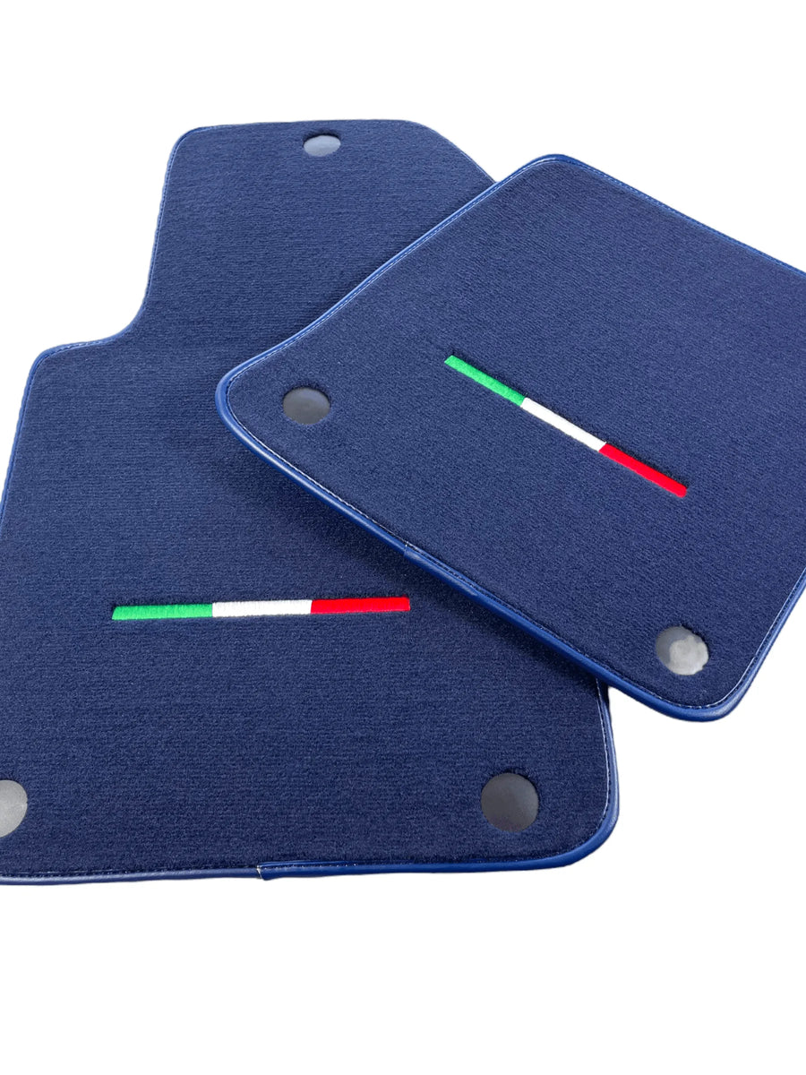 Tapis de sol bleu foncé pour Ferrari 599 Coupe 2006-2012 Édition Italienne - AutoWin