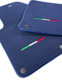 Tapis de sol bleu foncé pour Ferrari 599 Coupe 2006-2012 Édition Italienne - AutoWin
