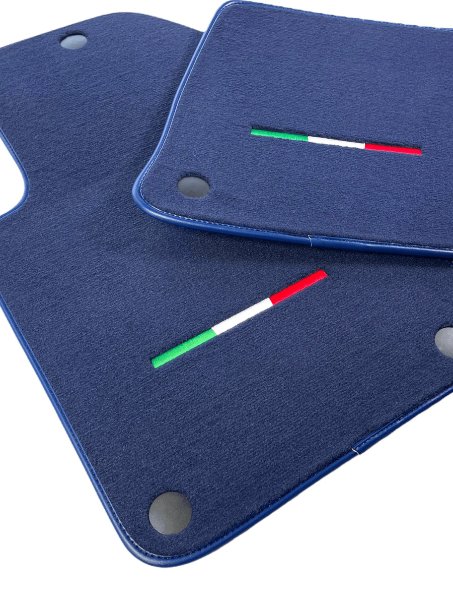 Tapis de sol bleu foncé pour Ferrari 599 Coupe 2006-2012 Édition Italienne - AutoWin