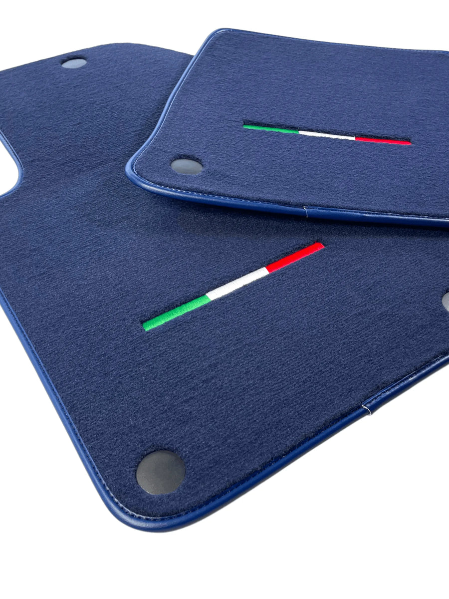 Tapis de sol bleu foncé pour Ferrari 599 Coupe 2006-2012 Édition Italienne - AutoWin