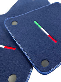 Tapis de sol bleu foncé pour Ferrari 599 Coupe 2006-2012 Édition Italienne - AutoWin