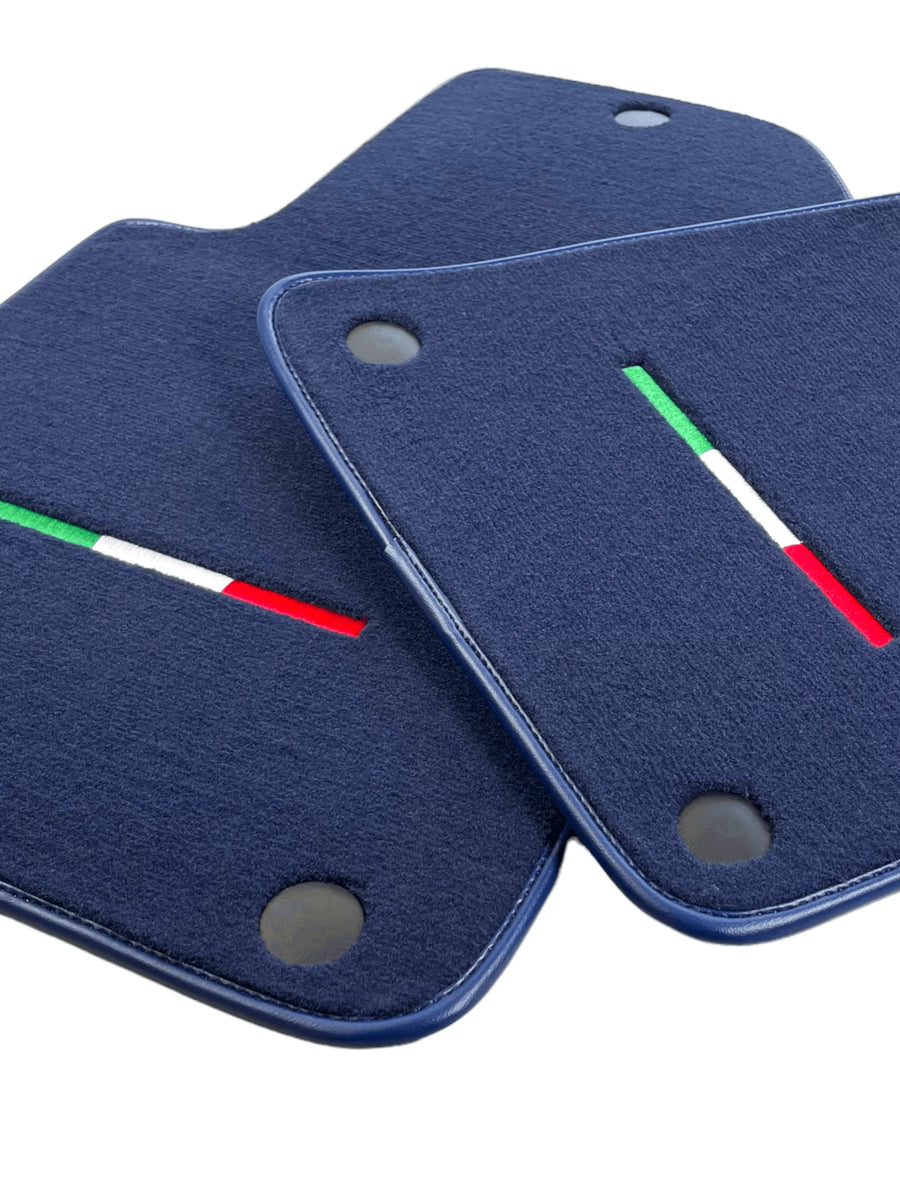 Tapis de sol bleu foncé pour Ferrari 599 Coupe 2006-2012 Édition Italienne - AutoWin