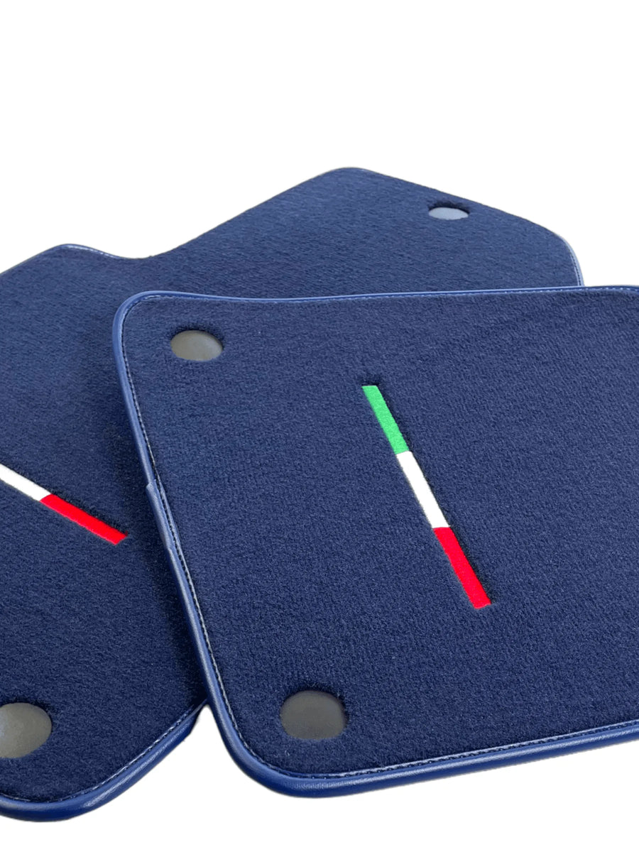 Tapis de sol bleu foncé pour Ferrari 599 Coupe 2006-2012 Édition Italienne - AutoWin