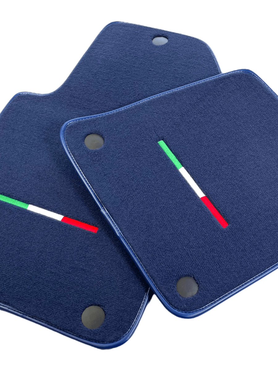 Tapis de sol bleu foncé pour Ferrari 599 Coupe 2006-2012 Édition Italienne - AutoWin