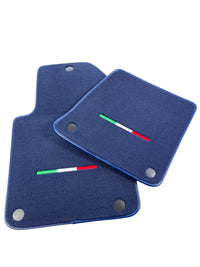 Tapis de sol bleu foncé pour Ferrari 599 Coupe 2006-2012 Édition Italienne - AutoWin