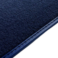 Dark Blue Floor Mats For Ferrari GTC4 Lusso (2016-2023) Italian Edition - AutoWin