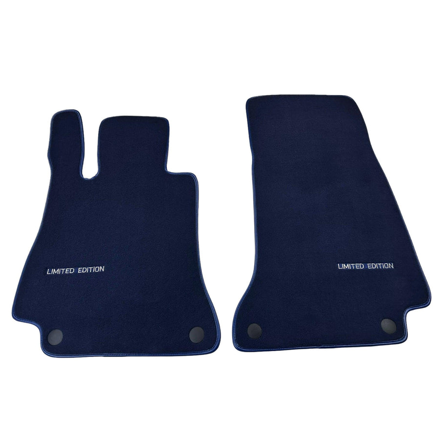 Dark Blue Floor Mats For Mercedes Benz GLS-Class X167 Maybach (2020-2023) | Limited Edition