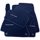 Dark Blue Floor Mats For Mercedes Benz GLE-Class C167 Coupe (2020-2023) | Limited Edition - AutoWin