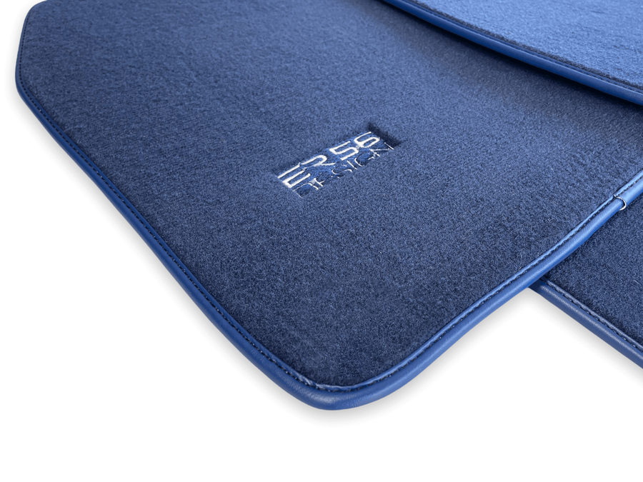 Dark Blue Floor Mats for Porsche 911 - 996 (1998-2004) - AutoWin