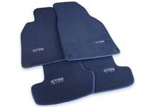 Dark Blue Floor Mats for Porsche Cayenne (2010-2018) | ER56 Design - AutoWin
