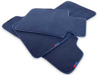 Dark Blue Mats For BMW G60 (2023-2026) Sedan With M Package - AutoWin
