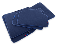 Dark Blue Mats For BMW G60 (2023-2026) Sedan With M Package - AutoWin