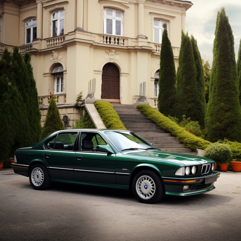 سجادات أرضية فاخرة لسيارتك BMW M5 E34 سيدان (1988-1996)