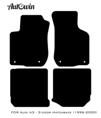 Floor Mats for Audi A3 - 3-door Hatchback (1996-2000) Er56 Design - AutoWin