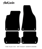 Floor Mats for Audi A4 - B7 Avant (2005-2008) ER56 Design - AutoWin