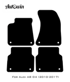 Floor Mats for Audi A8 D4 (2010-2017) ER56 Design - AutoWin