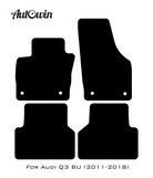 Floor Mats for Audi Q3 8U (2011-2018) ER56 Design - AutoWin