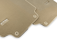 Floor Mats for Audi R8 (2007-2015) Beige Carpet ER56 Design - AutoWin