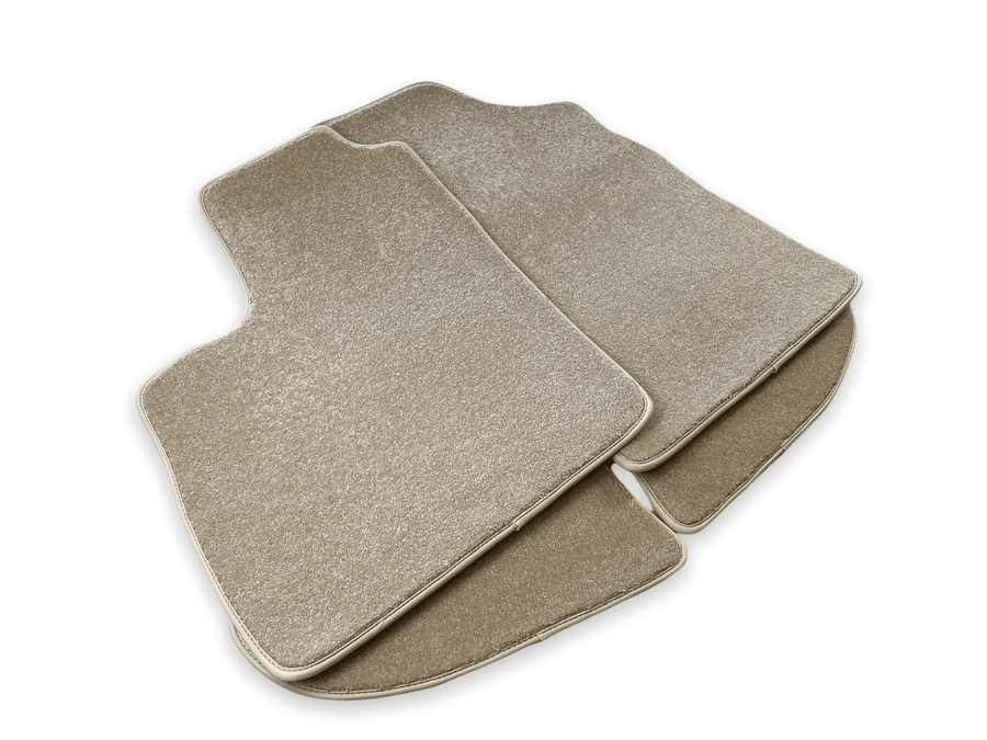 Floor Mats For Bentley Continental GT Beige Luxury Quality 2011–2018 - AutoWin