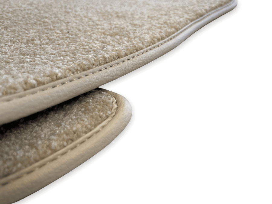 Floor Mats For Bentley Continental GT Beige Luxury Quality 2011–2018 - AutoWin