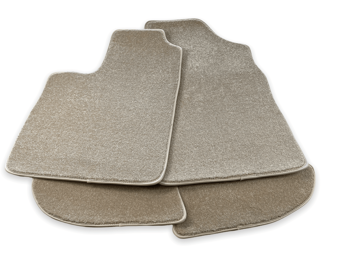 Floor Mats For Bentley Continental GT Beige Luxury Quality 2011–2018 - AutoWin