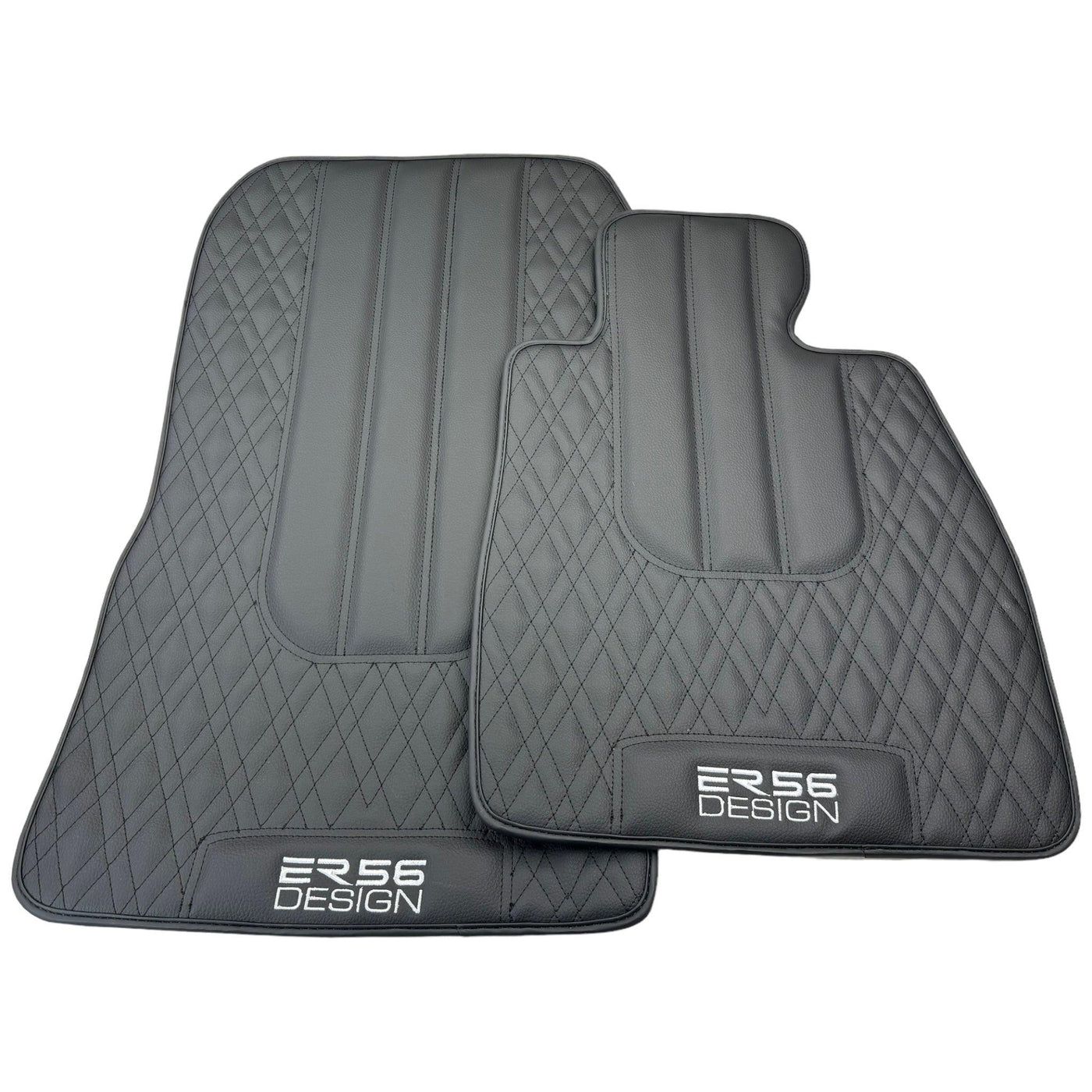 Floor Mats For BMW 8 Series G15 2-door Coupe Black Leather Er56 Design - AutoWin