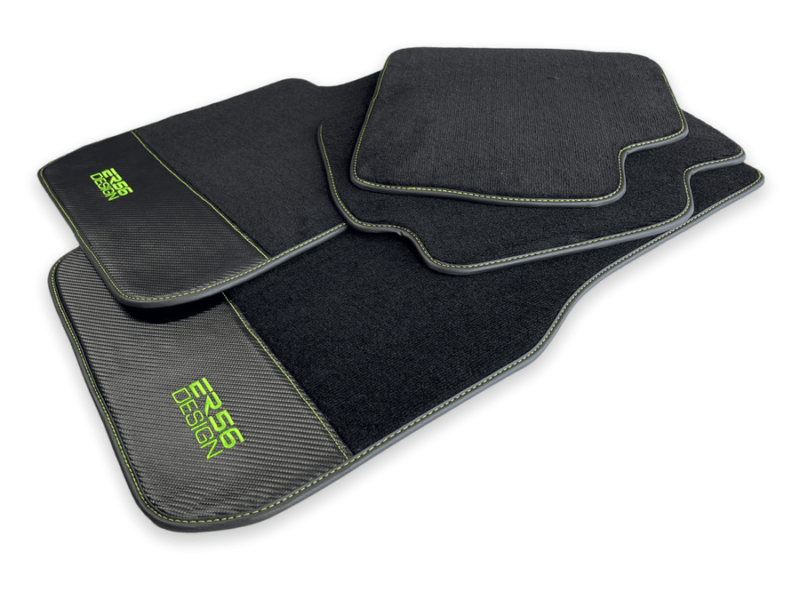 Floor Mats For BMW X6 Series G06 Carbon Leather | ER56 Design - AutoWin