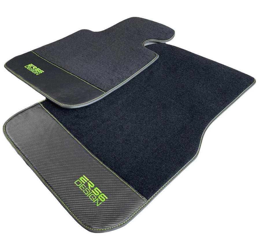 Floor Mats For BMW Z4 Series E89 Carbon Leather Er56 Design - AutoWin