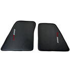 Floor Mats for Ferrari 296 GTB (2022-2024) Made From Carbon Fiber Leather - AutoWin