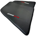 Floor Mats for Ferrari 296 GTB (2022-2024) Made From Carbon Fiber Leather - AutoWin
