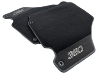 Tapis de sol pour Ferrari 360 Modena 1999-2005 Noir avec Alcantara - AutoWin