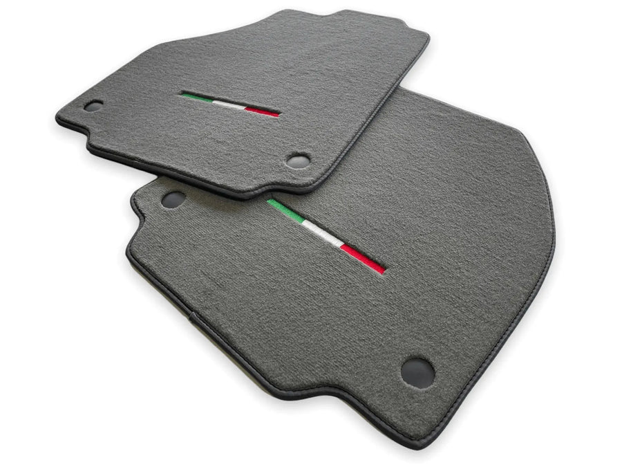 Floor Mats For Ferrari 458 GT2 2012-2015 Gray Autowin Brand Italian Edition