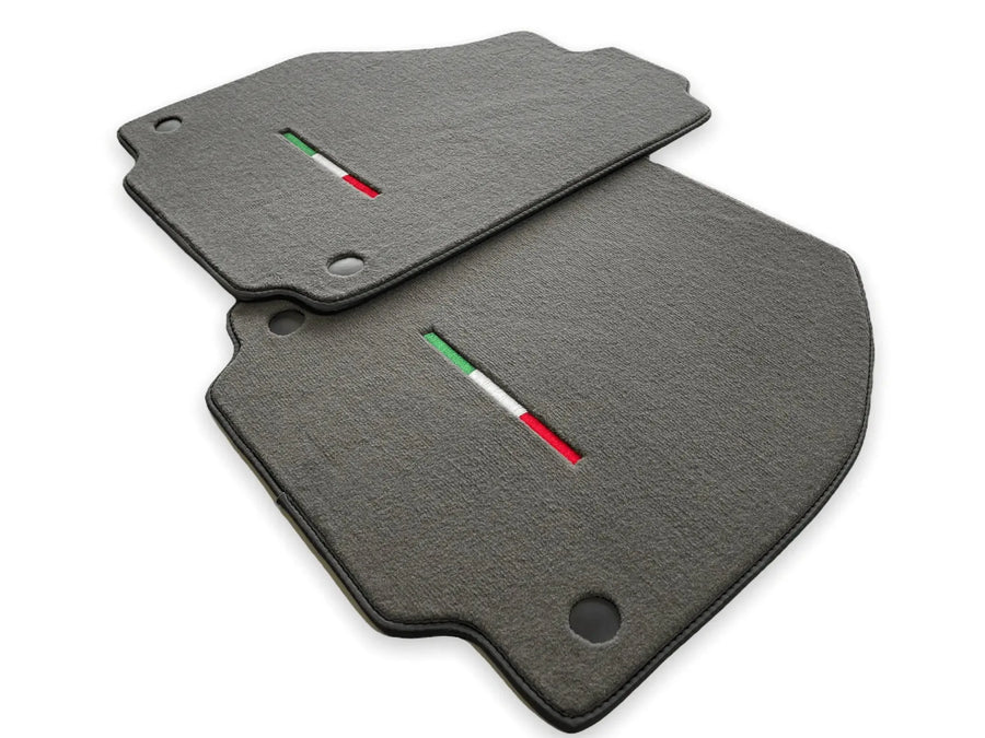 Floor Mats For Ferrari 458 GT2 2012-2015 Gray Autowin Brand Italian Edition