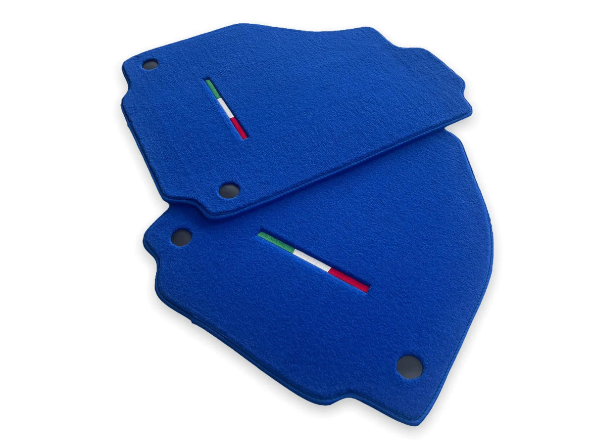Floor Mats For Ferrari 458 Spider 2012-2015 Blue Autowin Brand Italian Edition