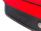 Floor Mats For Ferrari 458 Speciale (2012-2015) Red Carpet And Alcantara Leather - AutoWin