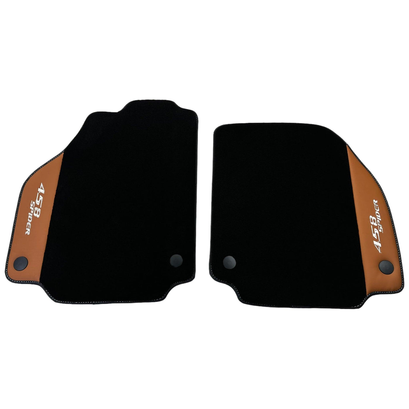 Floor Mats for Ferrari 458 Spider (2012-2015) with Cuoio Nappa Leather - AutoWin