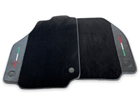 Floor Mats For Ferrari 488 Spider 2015-2022 Carbon Fiber AutoWin Brand IT Edition - AutoWin